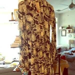 Anthropologie Flowy dress